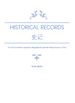 Historical Records (Complete Translation):